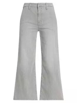 Расклешенные брюки в полоску Mother