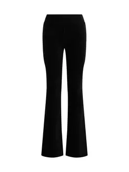 Расклешенные брюки We Fashion, черный
