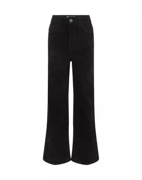 Расклешенные брюки We Fashion, черный