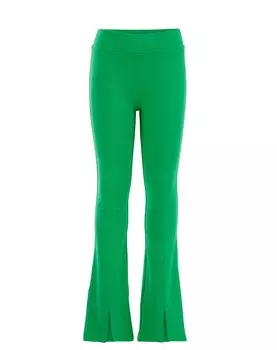 Расклешенные брюки We Fashion, зеленый