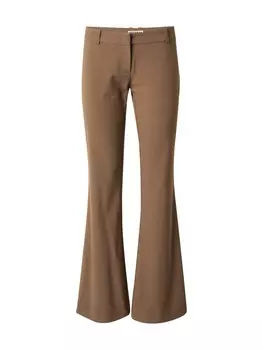 Расклешенные брюки WEEKDAY Sarabi, хаки
