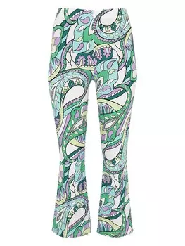 Расклешенные брюки Yoek, смешанные цвета