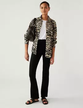 Расклешенные джеггинсы Marks & Spencer, черный