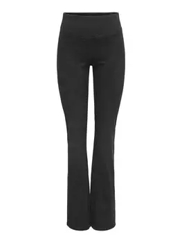 Расклешенные джеггинсы ONLY, черный деним