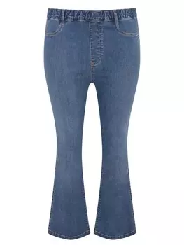 Расклешенные джеггинсы YOEK, синий