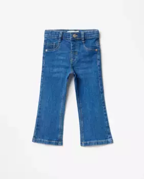 Расклешенные джинсовые брюки Sfera, синий