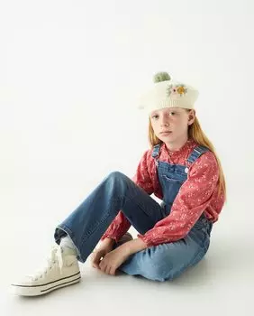 Расклешенные джинсовые комбинезоны El Corte Ingls, синий