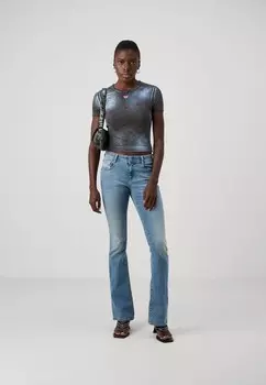 Расклешенные джинсы 1969 D-EBBEY Diesel, синий деним