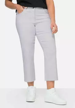 Расклешенные джинсы 7/8- CLAIRE STRETCHKOMFORT GESCHNITTENER SAUM 5-POCKET Angel of Style, белый