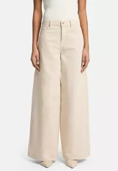 Расклешенные джинсы 7 for all mankind, бежевый