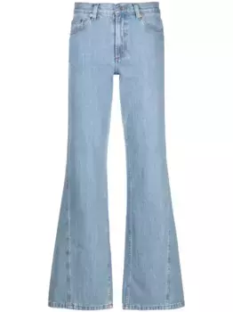 Расклешенные джинсы A.P.C., синий