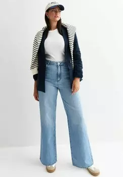Расклешенные джинсы ADALAE HIGH-WAIST New Look, синий