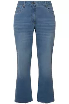 Расклешенные джинсы Angel of Style, светло-синий