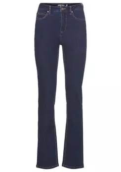 Расклешенные джинсы ARIZONA, темно-синий