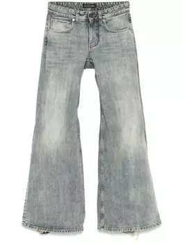 Расклешенные джинсы Balenciaga, синий