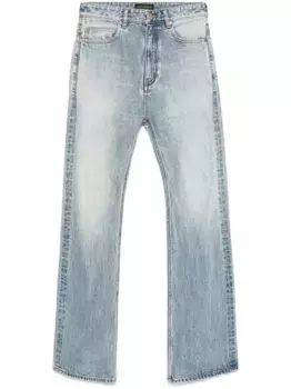 Расклешенные джинсы BALENCIAGA, синий