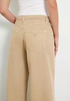 Расклешенные джинсы BELLFLOWER WIDE LEG Guess, цвет Beige