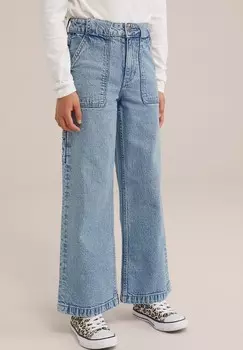 Расклешенные джинсы BLUE RIDGE WE Fashion, светло-голубой