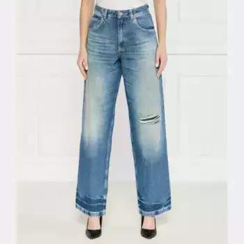 Расклешенные джинсы Boss, синий