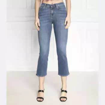 Расклешенные джинсы Brenda Pinko, синий