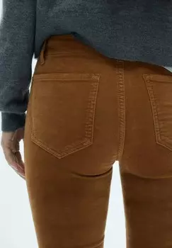 Расклешенные джинсы BRITNEYP Mango, коричневый