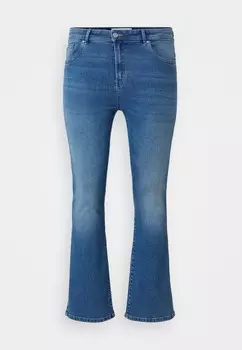 Расклешенные джинсы CARSALLY ONLY Carmakoma, синий деним