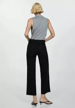 Расклешенные джинсы CATHERIN Mango, черный деним