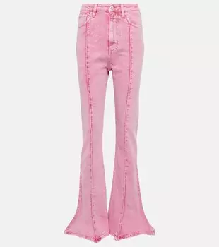 Расклешенные джинсы Classic Trumpet Y/PROJECT, розовый