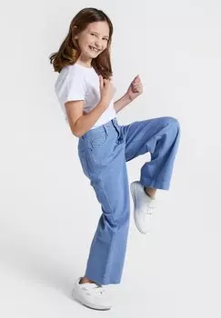 Расклешенные джинсы Coccodrillo, синий