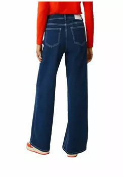 Расклешенные джинсы comma, синий