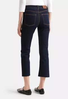 Расклешенные джинсы CROPPED United Colors of Benetton, синий