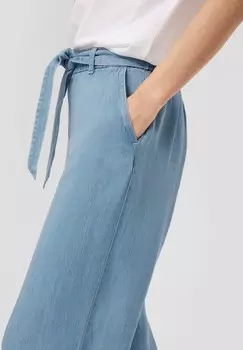 Расклешенные джинсы CULOTTE WIDE LEG MIT BINDEGRTEL s.Oliver, цвет Blau