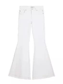 Расклешенные джинсы Desigual, белый