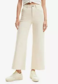 Расклешенные джинсы Desigual, бежевый