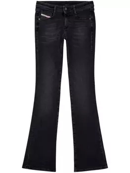 Расклешенные джинсы Diesel, черный