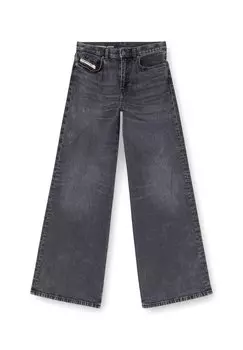 Расклешенные джинсы Diesel, черный деним