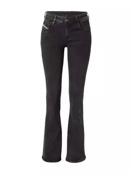 Расклешенные джинсы DIESEL EBBEY, черный