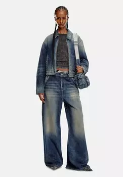 Расклешенные джинсы Diesel, темно-синий