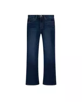 Расклешенные джинсы для девочки с высокой посадкой Levi's, синий