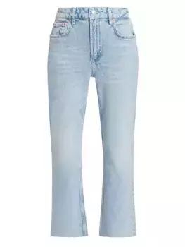 Расклешенные джинсы до щиколотки Sunset Rails, цвет snowbird