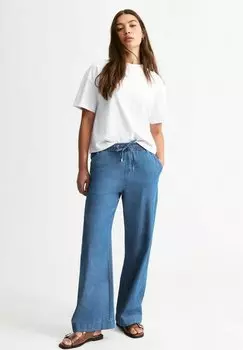 Расклешенные джинсы DRAWSTRING WAIST New Look, синий