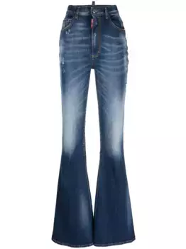 Расклешенные джинсы DSQUARED2, синий
