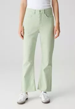 Расклешенные джинсы EBONI FRENCH OPUS, зеленый