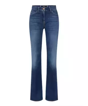 Расклешенные джинсы Elisabetta Franchi, синий