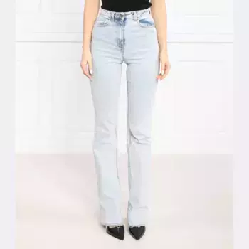 Расклешенные джинсы Elisabetta Franchi, синий