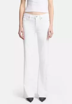 Расклешенные джинсы FLARE FIT DOJO TAILORLESS 7 for all mankind, белый