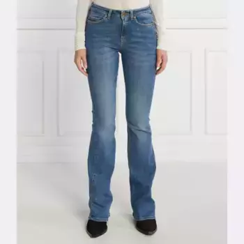 Расклешенные джинсы Flora джинсовая ткань Pinko, синий