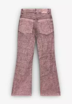 Расклешенные джинсы FOIL Scalpers, розовый