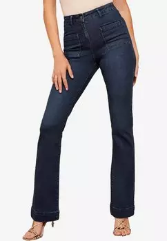 Расклешенные джинсы Friends Like These, синий