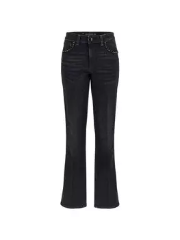 Расклешенные джинсы Guess, черный